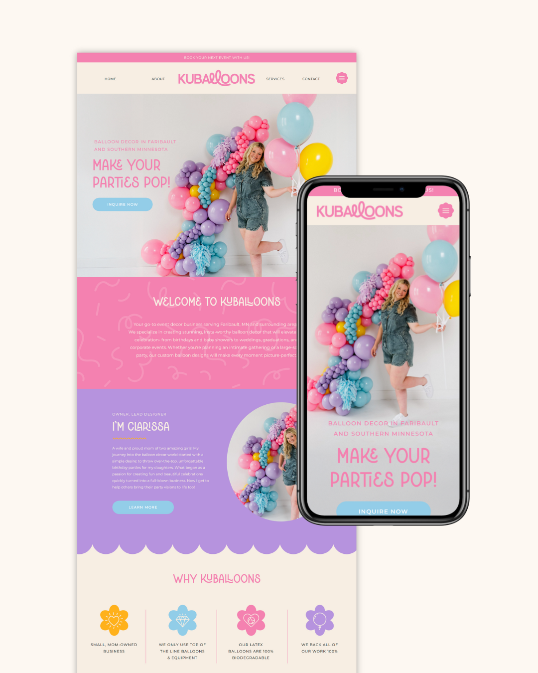 Balloon Artist Website