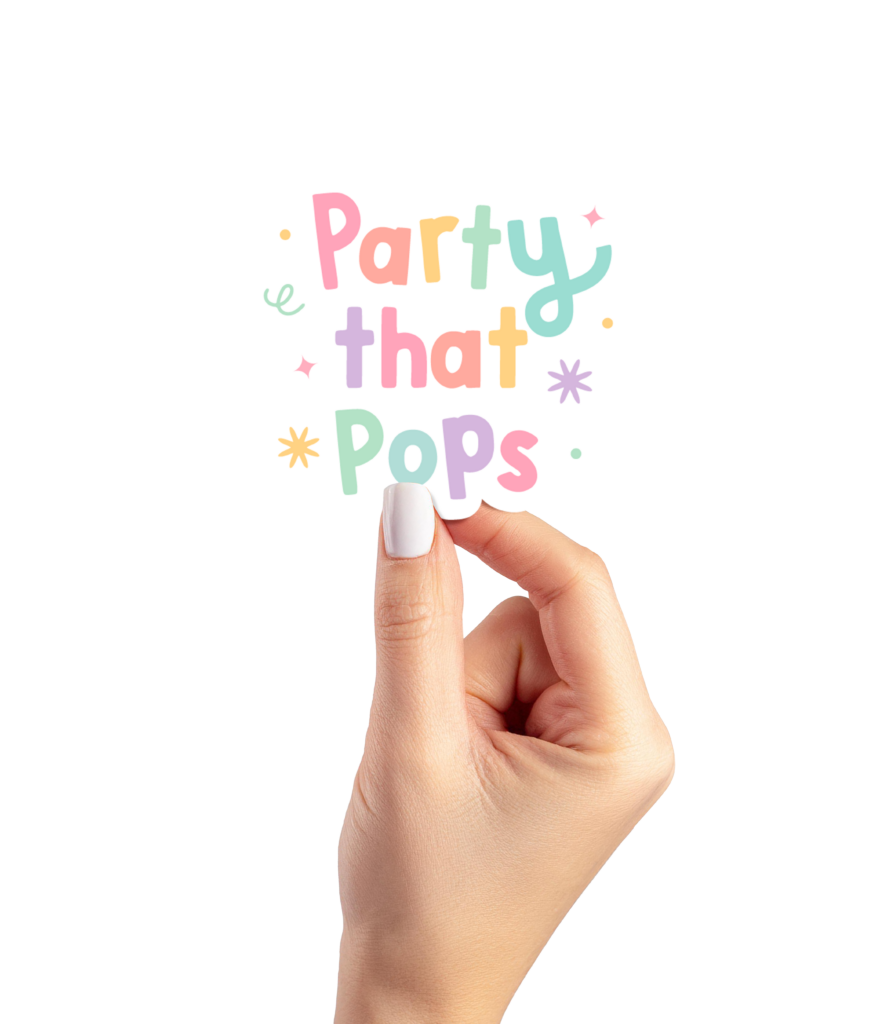cute, playful logo for balloon business