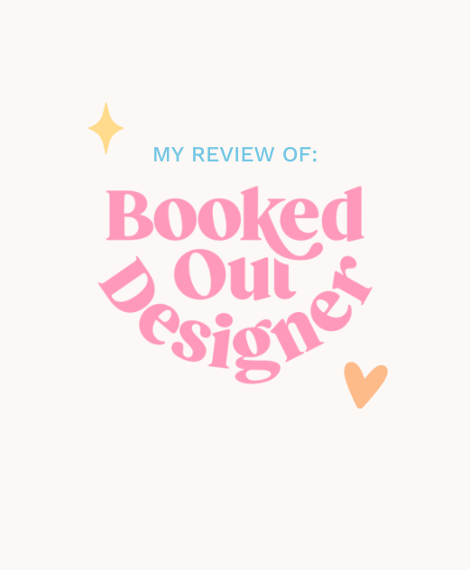 My Review of Elizabeth McCravy's Booked Out Designer - Showit Course